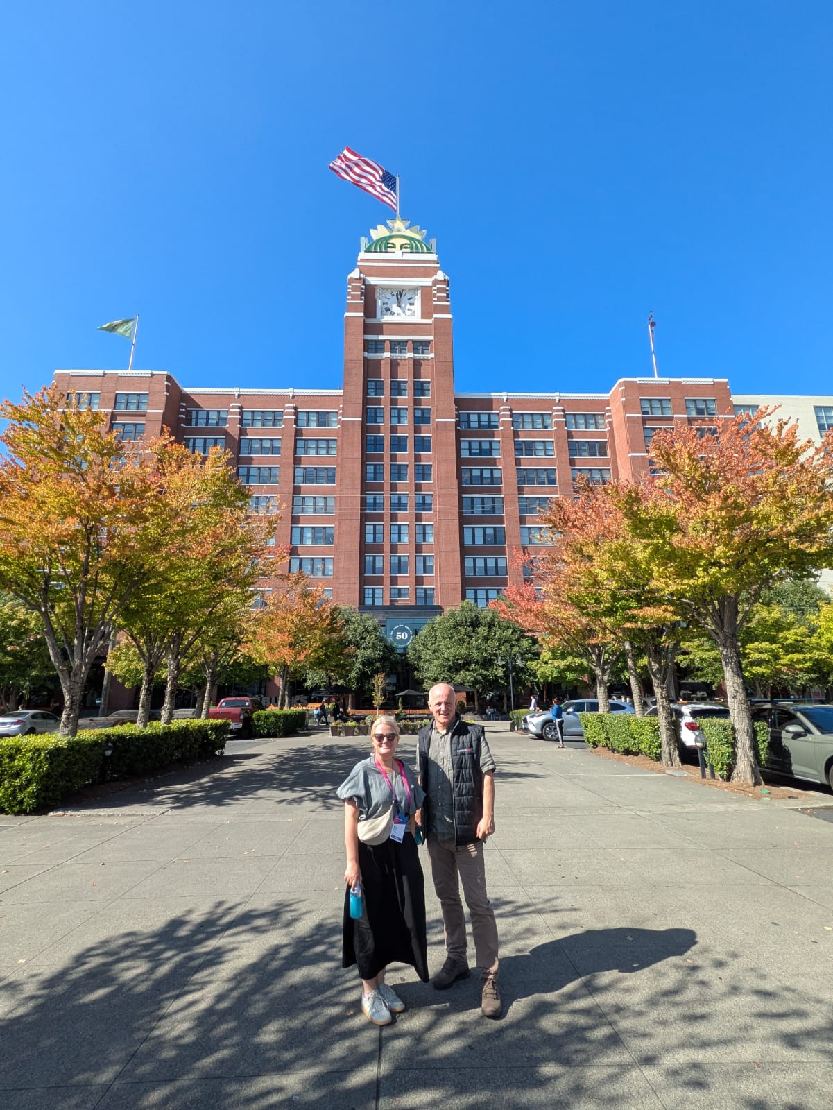 James and Erica back in Seattle for the Amazon Accelerate conference in 2025