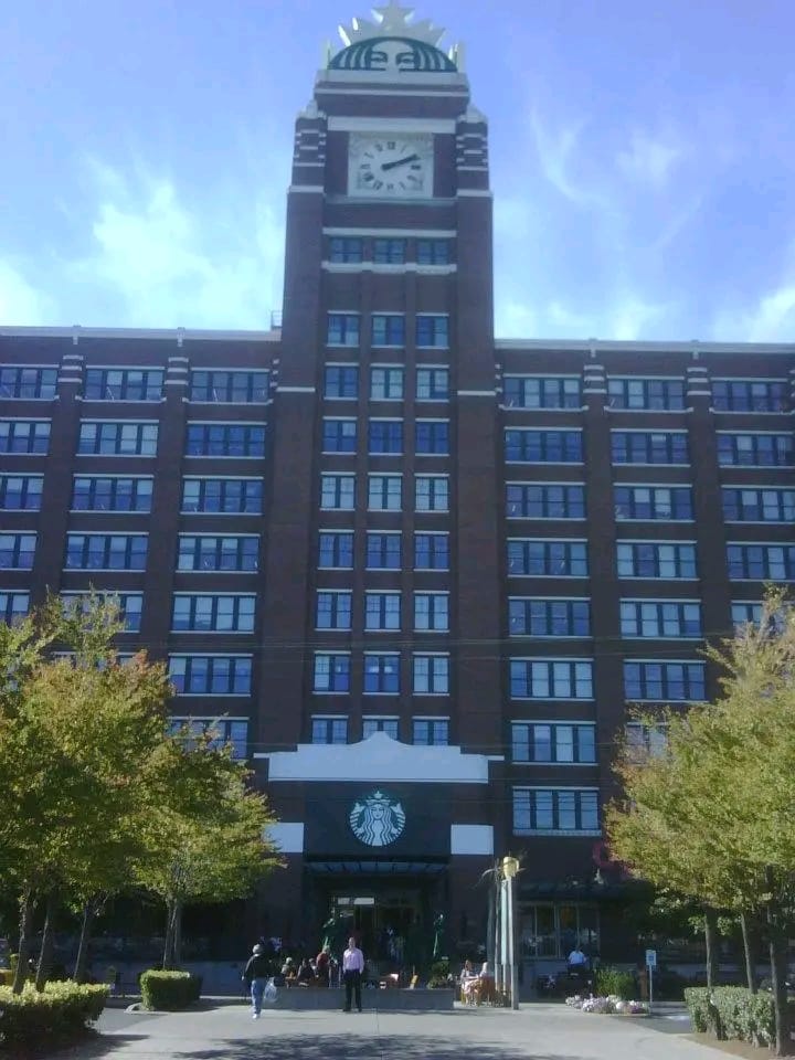 James Murray and Tim O'Grady in Seattle in 2011 at the start of their journey with Amazon Consumables